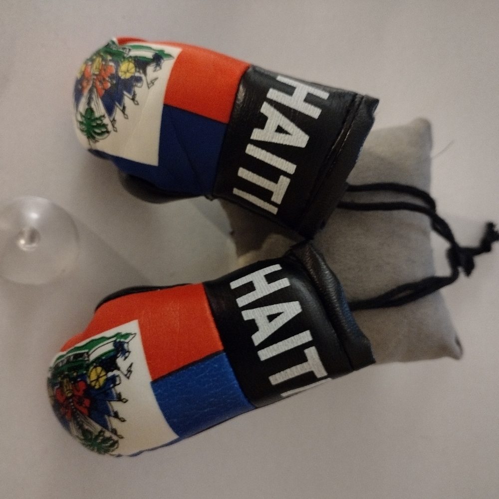 COPY - Mini glove with country flag and name.